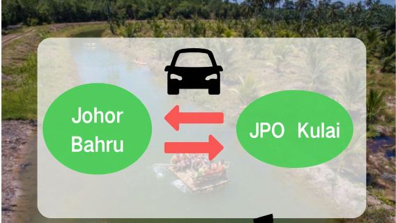 Dịch vụ xe riêng đưa đón điểm đến giữa Johor Bahru và Johor Premium Outlets