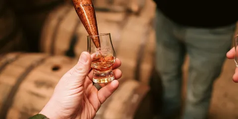 納什維爾桶裝公司「桶中飛行」威士忌品嚐會