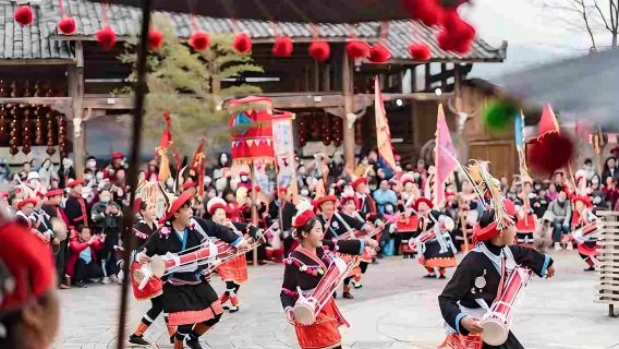 清遠千年瑤寨一日遊感知瑤寨千年悠久歷史文化【私家小團包接送】
