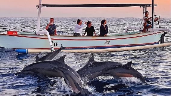Bali Lovina Beach one-day tour with Dolphins and Optional Snorkeling and Ayung River Rafting