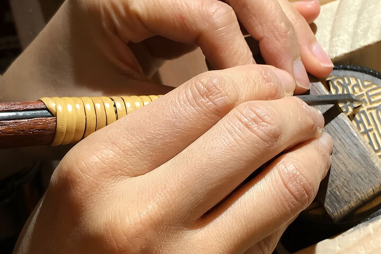 Attività con il tuo sigillo HANKO a Kamakura.
