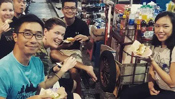 Small-Group Walking and Food Tour by Night in Yogyakarta