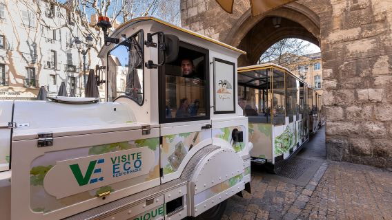 Aix-en-Provence mit dem elektrischen Touristenzug – Stadtzentrumsrundfahrt