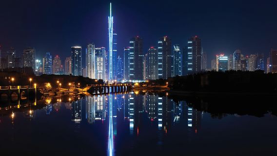 Dubai: tour panoramico notturno in Big Bus e crociera con cena facoltativa