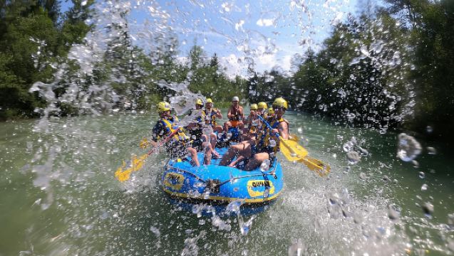 Rafting auf der Save in Bled – 13 km