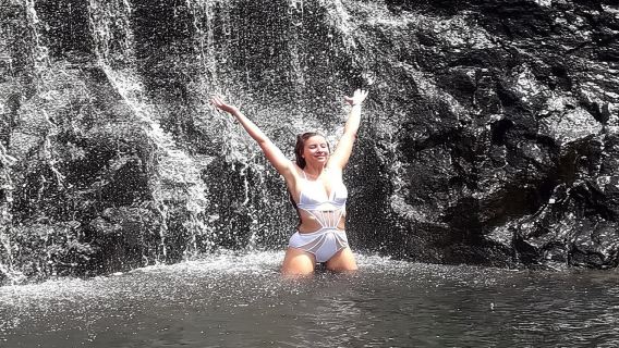 Mauritius: Tamarind Falls Guided Hike with Swim and Lunch