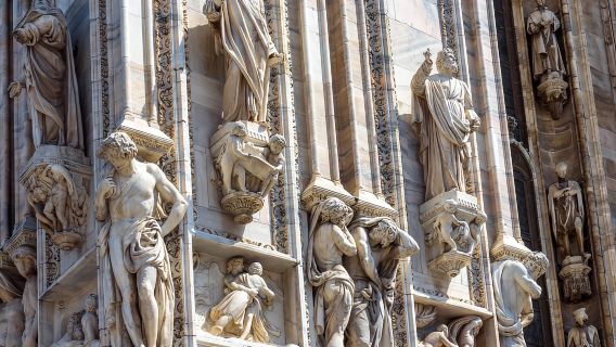 มิลาน: ทัวร์เดินชมพร้อมไกด์นำเที่ยวมหาวิหารและอาหารค่ำมื้อสุดท้าย