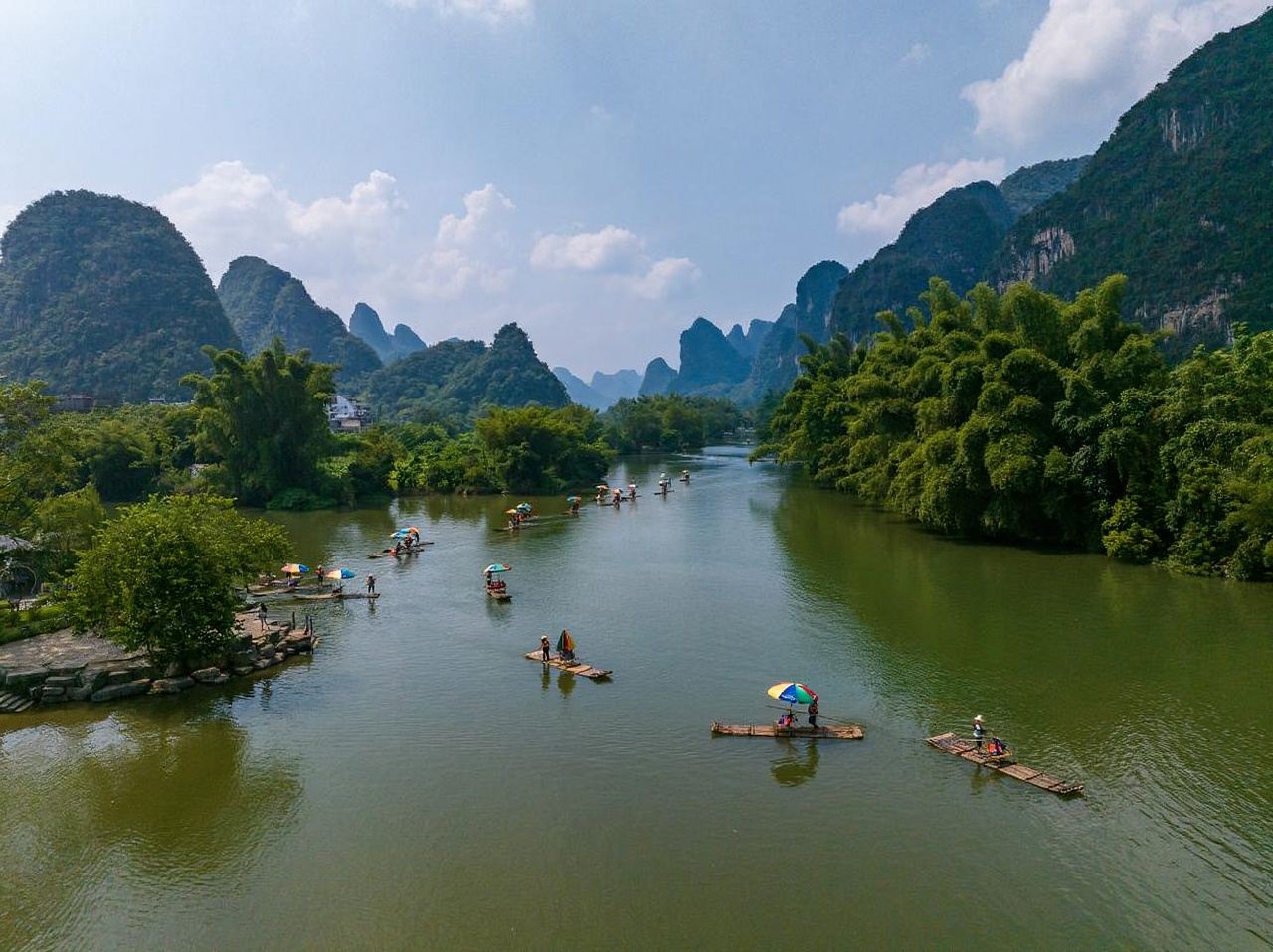 Guilin Yulong River, Yulong Bridge, and Moon Hill Private Day Tour