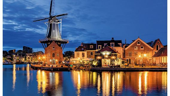 Amsterdam Windmill De Adriaan + The St. Bavo Church in Haarlem + Rijksmuseum day tour