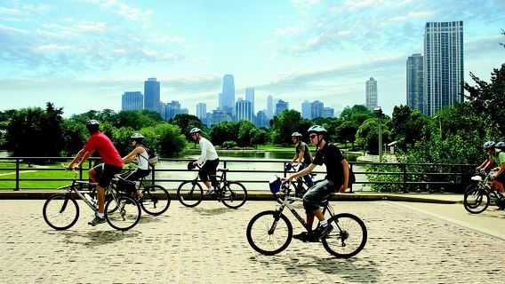 Tour Xe Đạp Bờ Hồ Tuyệt Vời Chicago