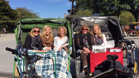 Pedicab Guided Tour of Central Park