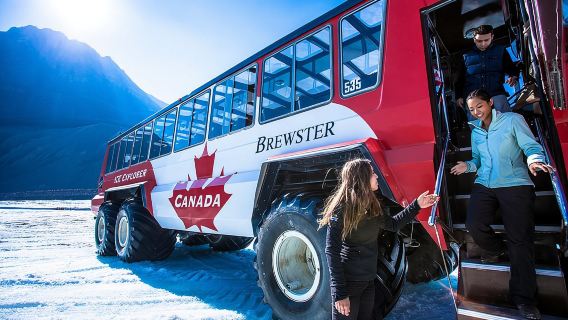 Columbia Icefield Tour with Glacier Skywalk