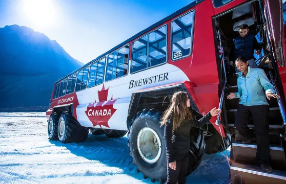 哥倫比亞冰原之旅（含冰川天空步道）