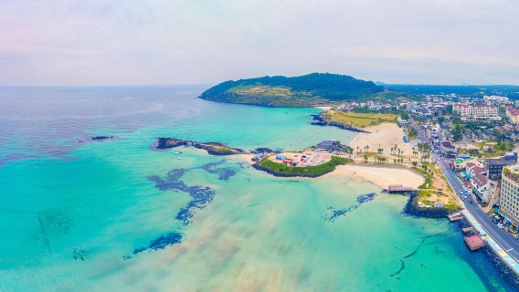 濟州島東線一日遊（牛島+城山+涉地+月汀里+咸德）含景點門票