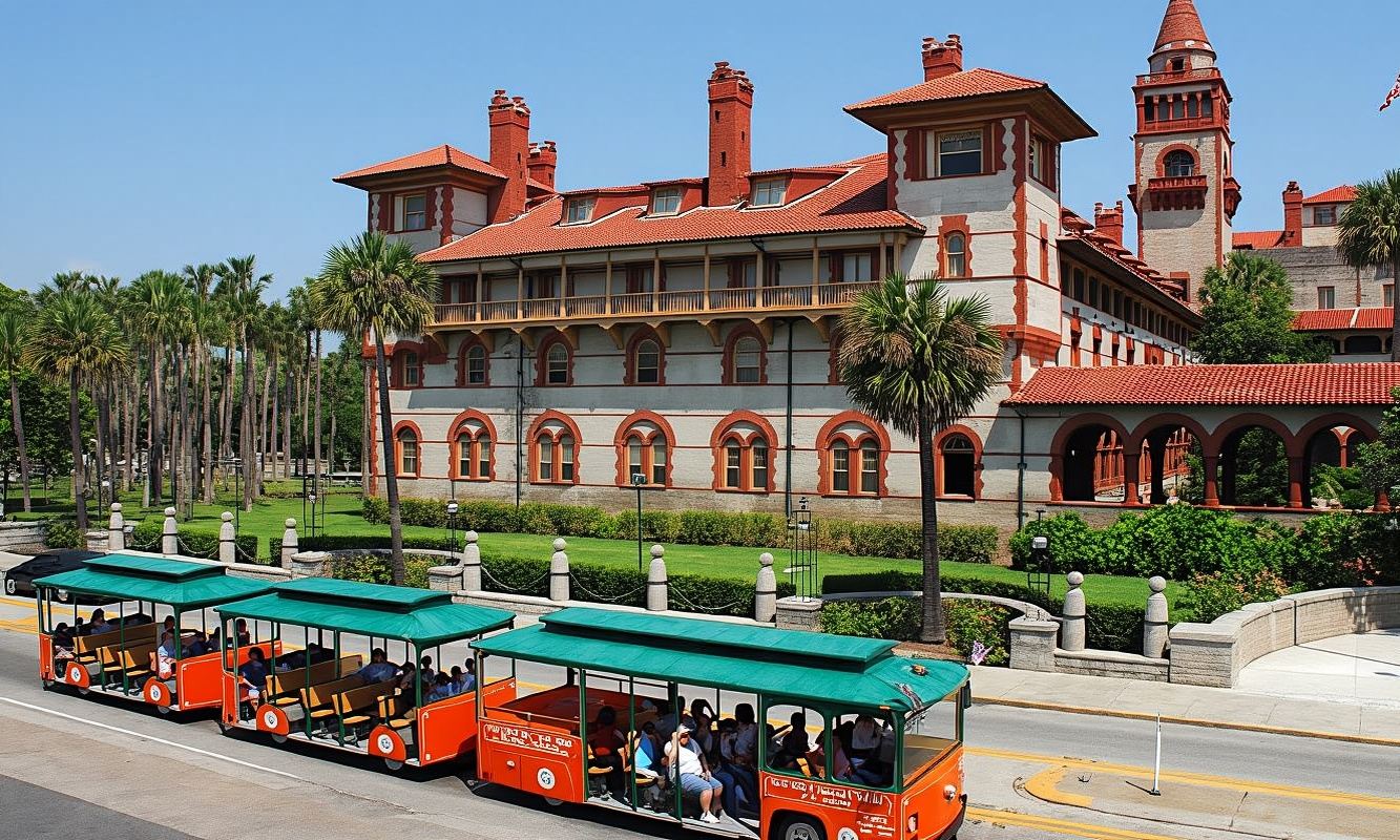 Day trip to St Augustine with trolley tour