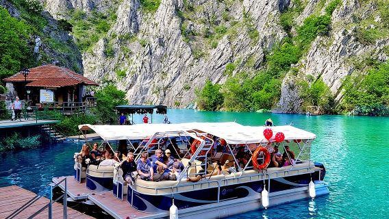 From Skopje: Matka Canyon, Painted Mosque&Arabati Baba Tekke