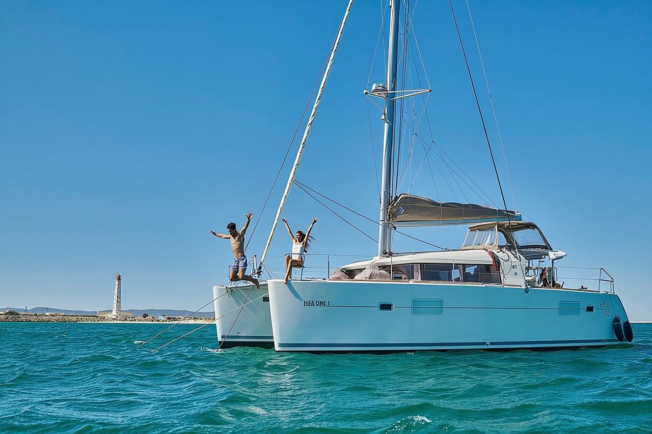 Tour privato di mezza giornata in catamarano - Ria Formosa