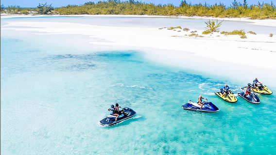 Providenciales, Turks and Caicos: Express Jet Ski Safari