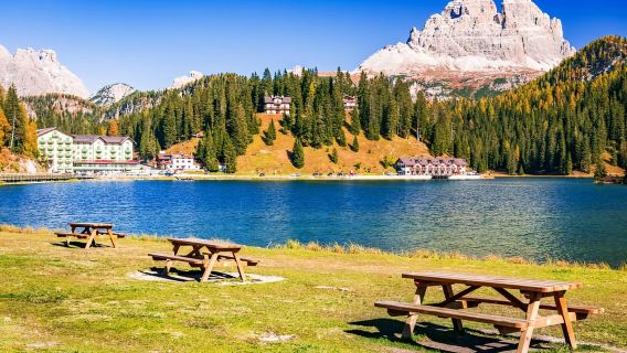Dari Venice: Dolomites, Tasik Misurina dan Perjalanan Sehari Cortina