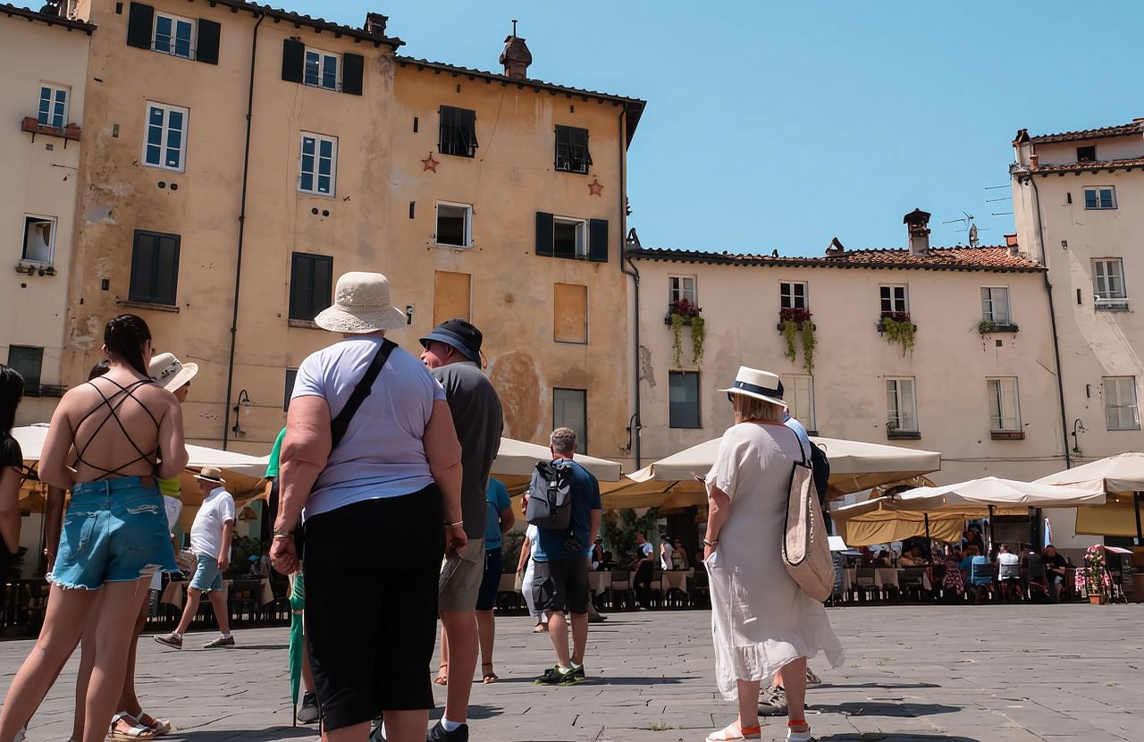 Vom Kreuzfahrthafen Livorno: Bustransfer nach Pisa und Lucca