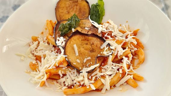 Sizilianischer Kochkurs mit Meerblick & Besuch des Marktes in Taormina mit Chef Mimmo