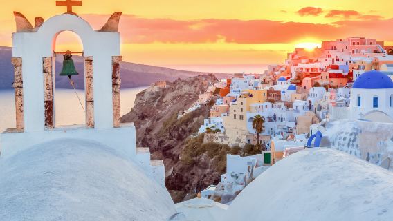 ทัวร์วันเดียว/ทัวร์หลายวัน Oia และ Pyrgos ในซานโตรินี ประเทศกรีซ