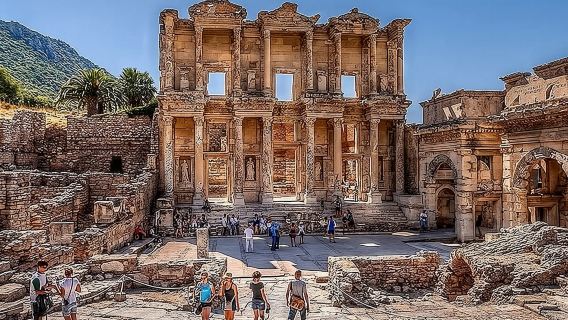 ทัวร์กลุ่มเล็กเอเฟซัสจากโรงแรมคูซาดาซี/เซลชุก