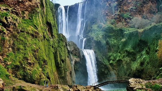 Kembara Berpandu Air Terjun Ouzoud dan Perjalanan Bot dari Marrakech
