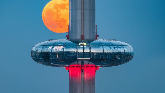 London, England: King's Pavilion + Seven Sisters National Park + British Airways i360 Observation Tower one-day tour