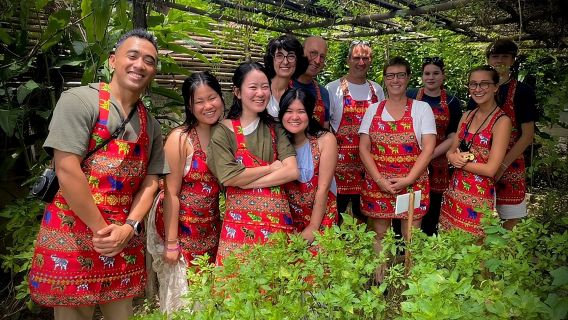 Cooking class in organic garden and local market tour ThaiCottage