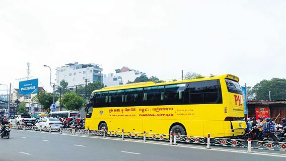 Busverbindungen von Ho-Chi-Minh-Stadt (Vietnam) nach Phnom Penh (Kambodscha) oder umgekehrt