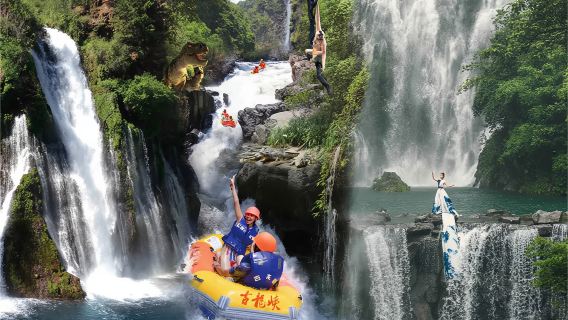 清遠古龍峽一日遊報名送漂流5寶