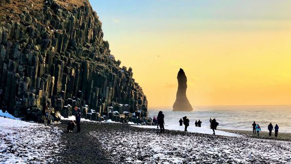 South Iceland Glaciers, Waterfalls and Black Sand Beach Day Tour from Reykjavik
