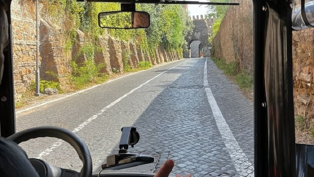 Rome Catacomb & Appian Way Small-Group Tour by Golf Cart