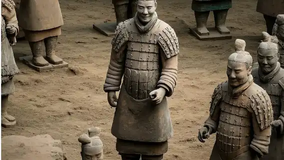 Xian Private Day Tour of Terracotta Warriors + Huaiqng Palace + Everlasting Sorrow Song
