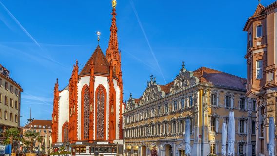 德國法蘭克福浪漫之路起點維爾茨堡+羅騰堡童話小鎮一日遊