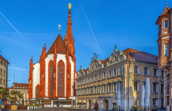 德國法蘭克福浪漫之路起點維爾茨堡+羅騰堡童話小鎮一日遊