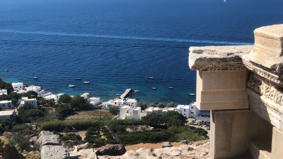 Milos: Half day electric bike tour with Sarakiniko beach