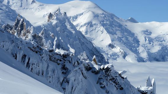 Chamonix, Aiguille du Midi & Mer de Glace Perjalanan Sehari Penuh