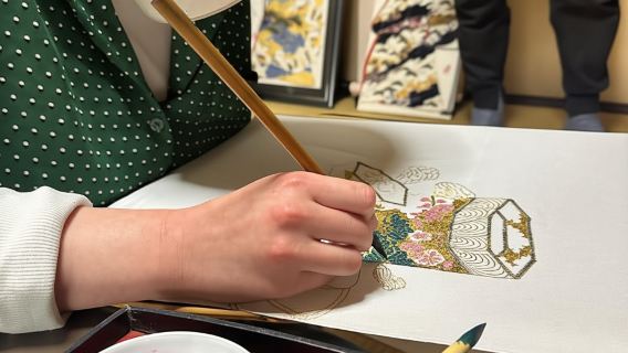 Kyoto: Pengalaman Pewarnaan Yuzen Tradisional