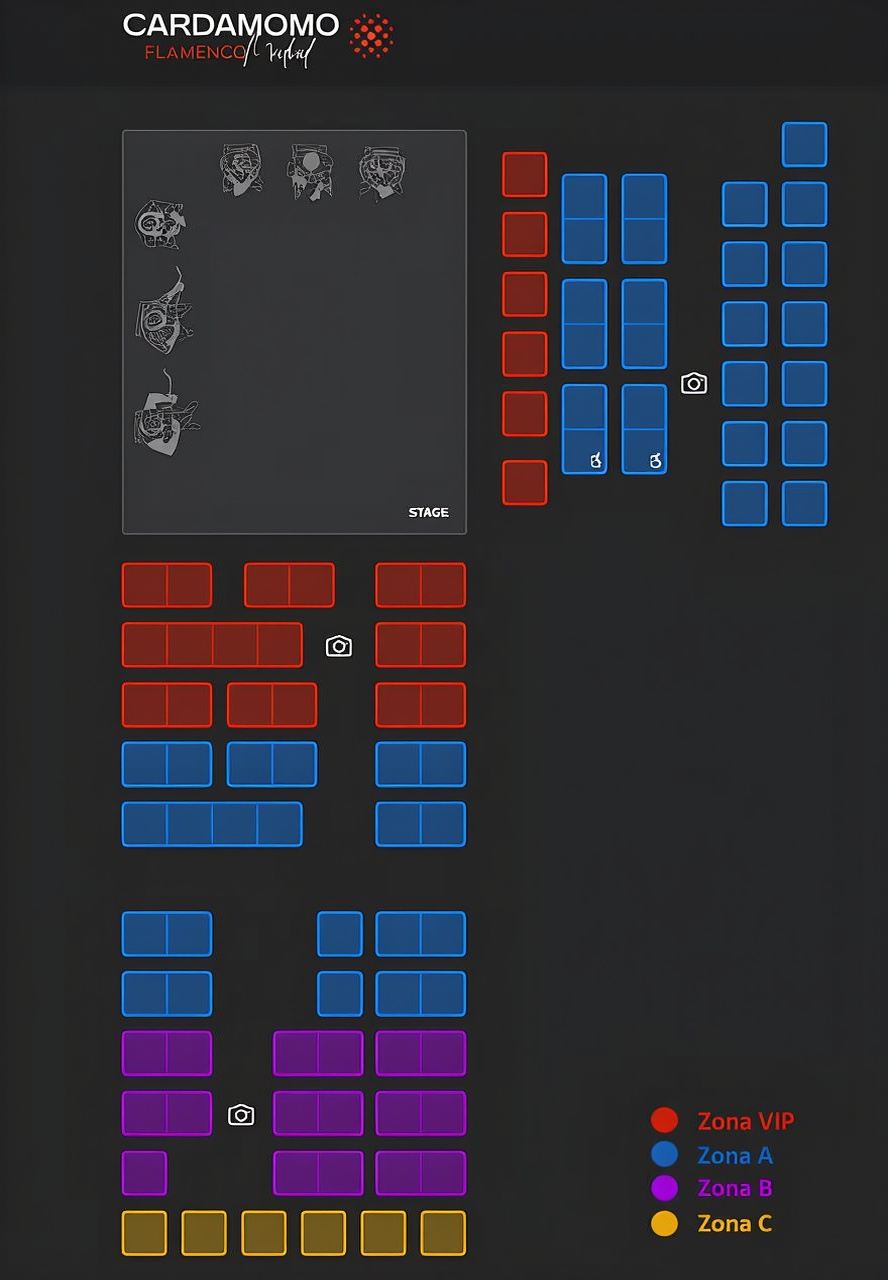 Madrid: Tablao Cardamomo Flamenco Show with 1 drink included