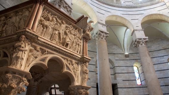 Pisa: Baptistery and Cathedral Ticket with Audio Guide