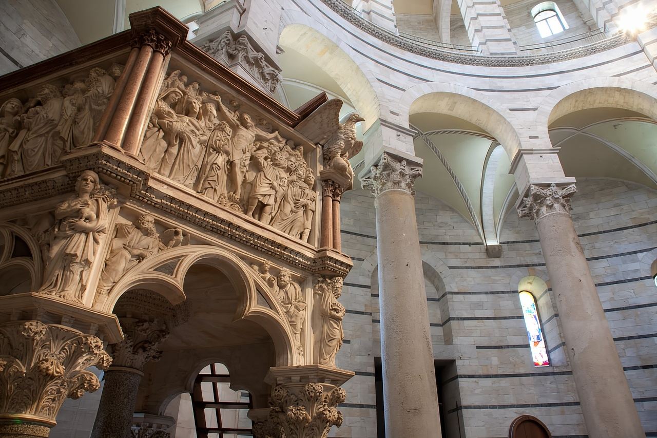 Pisa: Entrada al Baptisterio y Catedral con Audioguía