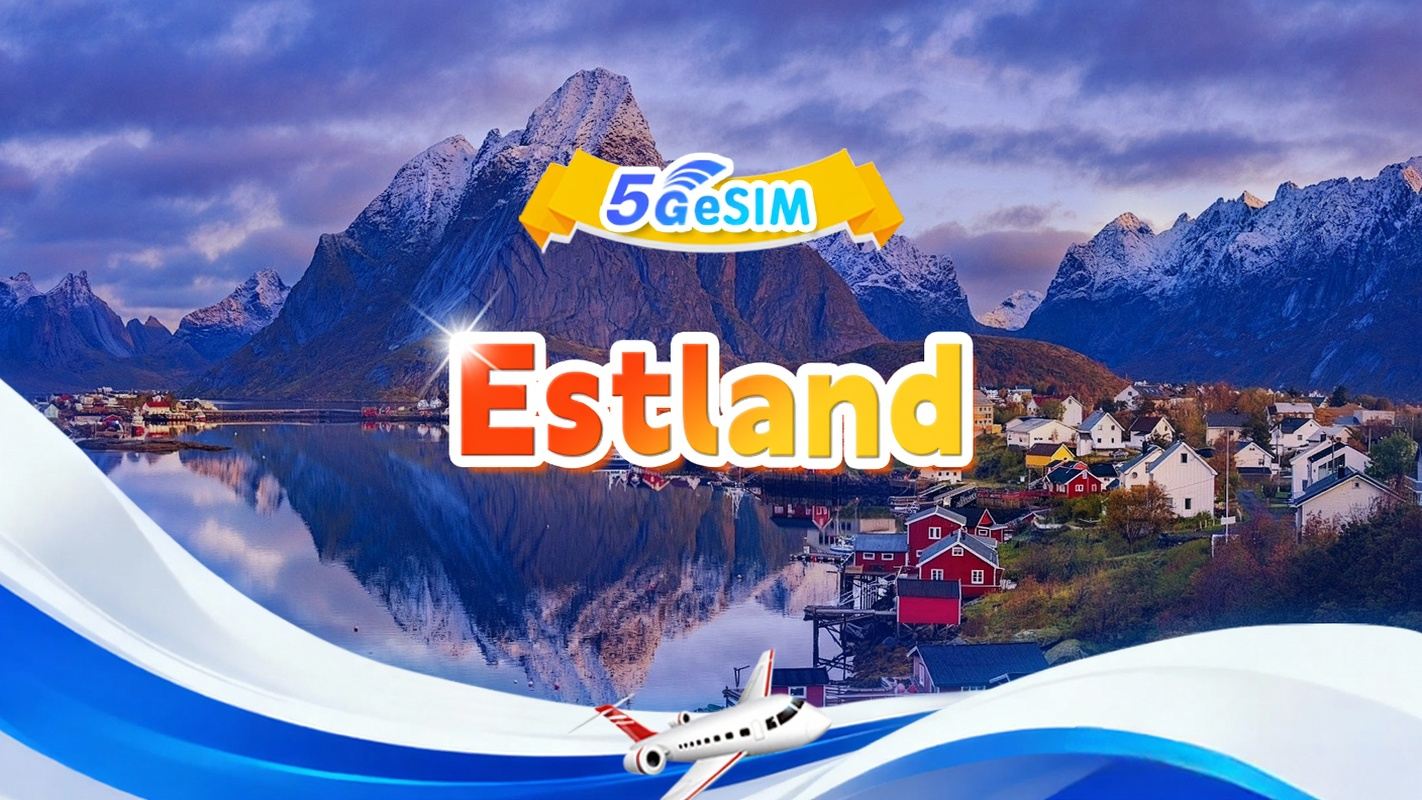 Estland 5G eSIM|Tagespaket/Gesamtpaket|1 GB/Tag - Insgesamt 30 GB|1-30 Tage|24-Stunden-Format|QR-Code