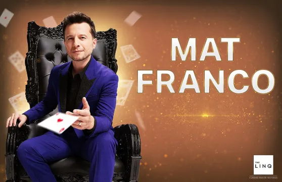Mat Franco Magic 在 LINQ 酒店及賭場每晚重現精彩演出