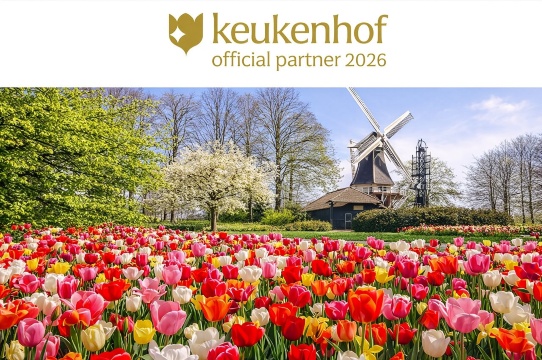 Amsterdam: Tiket Masuk Taman Bunga Keukenhof & Bus Antar Jemput dengan Waktu Pulang Fleksibel