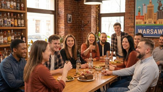 Probier die besten polnischen Wodkas in Warschau mit einem lokalen Experten