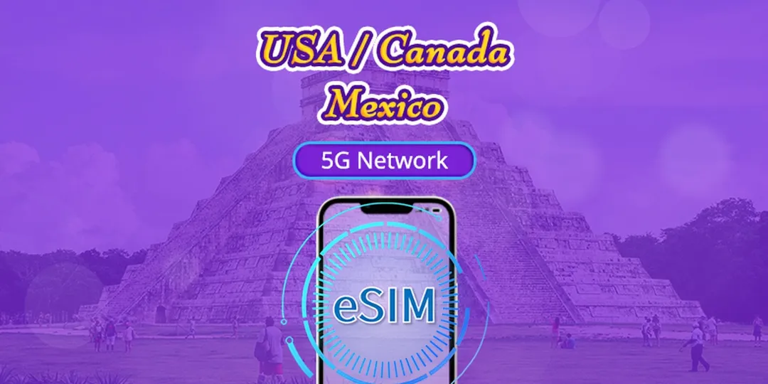 USA/Canada/Mexico 5G eSIM