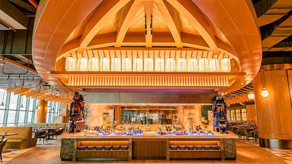 Zhuhai Chimelong Ocean Science Hotel Sailor Buffet Restaurant บุฟเฟ่ต์ อาหารเช้า/กลางวัน/เย็น