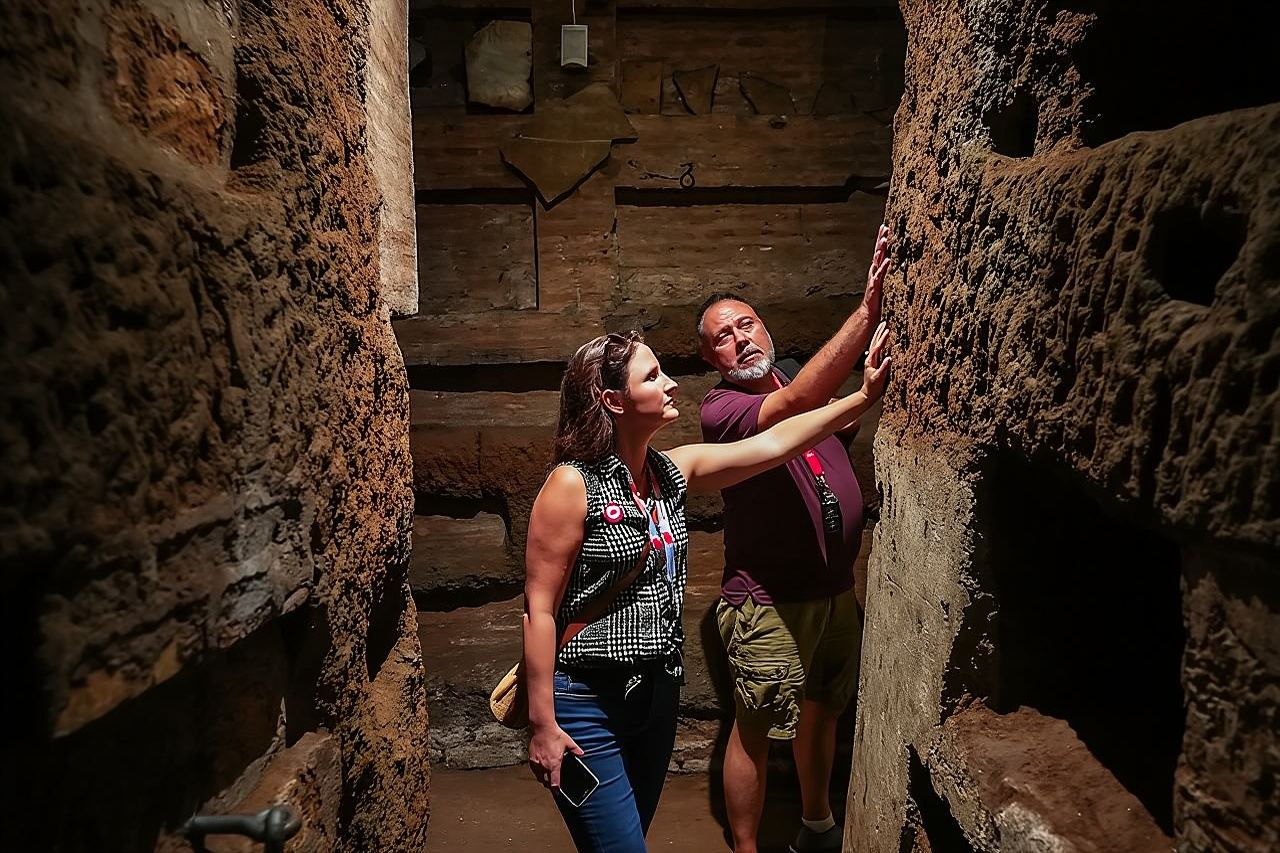 Tour VIP di gruppo alle Catacombe di Roma e alle Cripte dei Cappuccini con trasferimenti